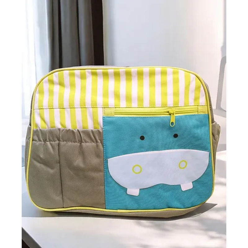 A Vintage Affair Cute Rhino Baby Diaper Tote Bag