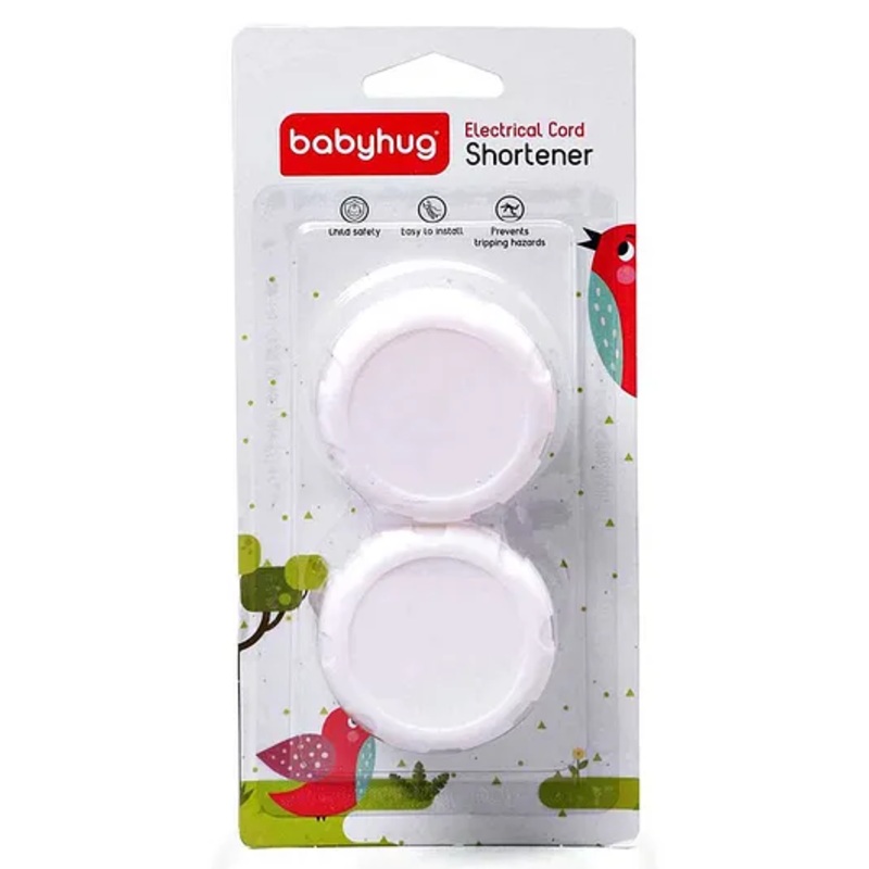 Babyhug Electric Cord Shortener Pack Of 2 – White