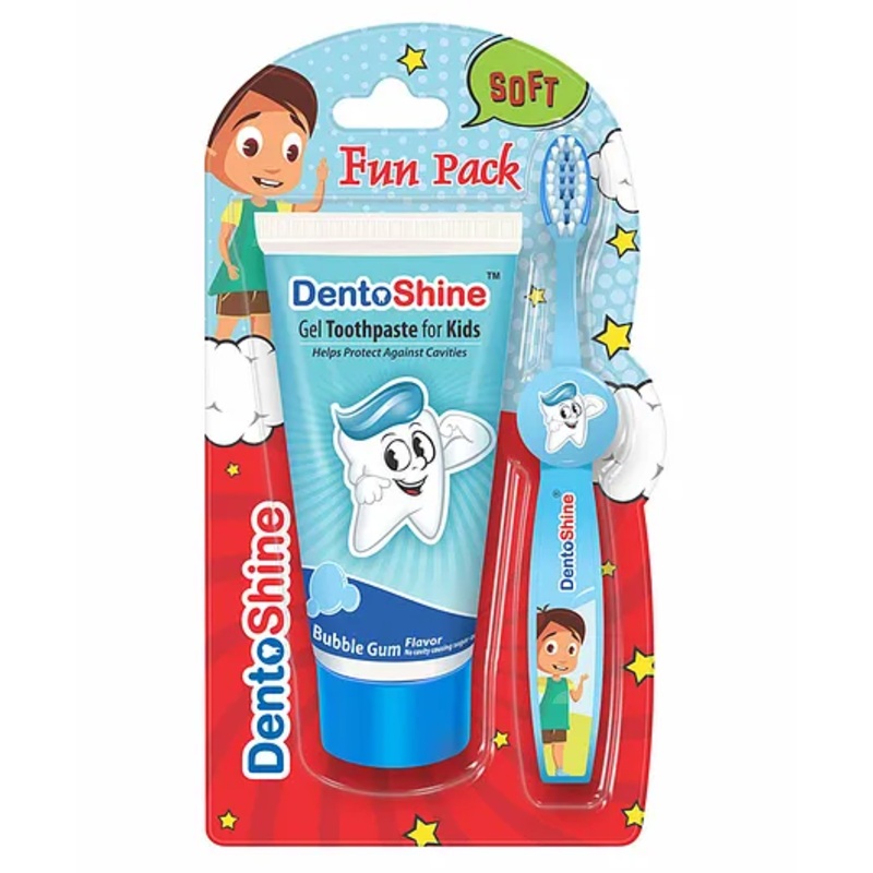 DentoShine Kids Fun Pack Bubble Gum – 80 gm