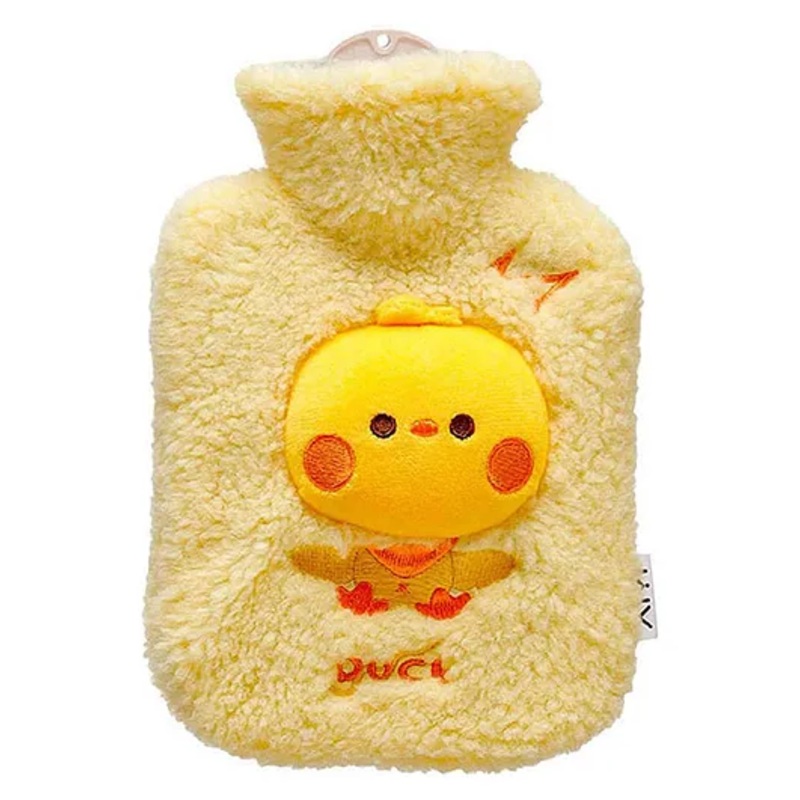 Sanjary Hot Water Bag with Design Soft Cover for Pain Relief- 1000ml Color May Vary