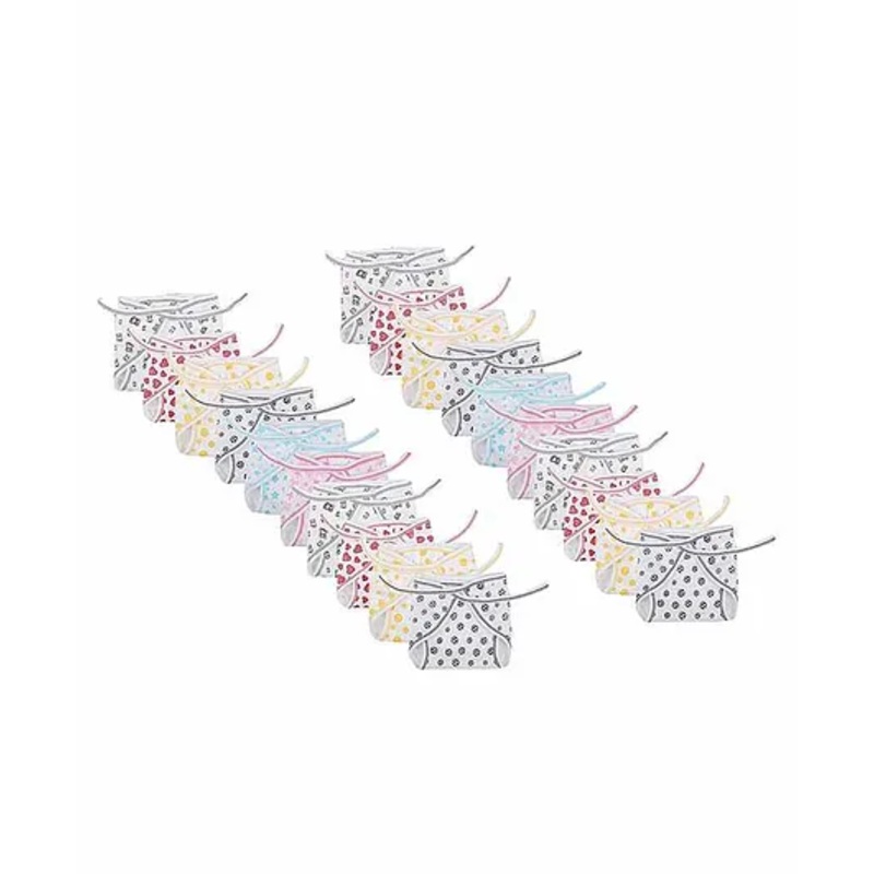 Chirsh Hoseiry Cotton Cloth Nappies Pack of 20 – Multicolour