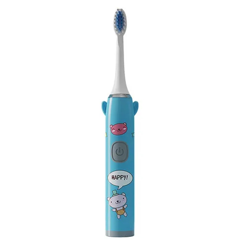 Domenico Soft Bristles Electronic Battery Powered Toothbrush – Blue (Random Designs)