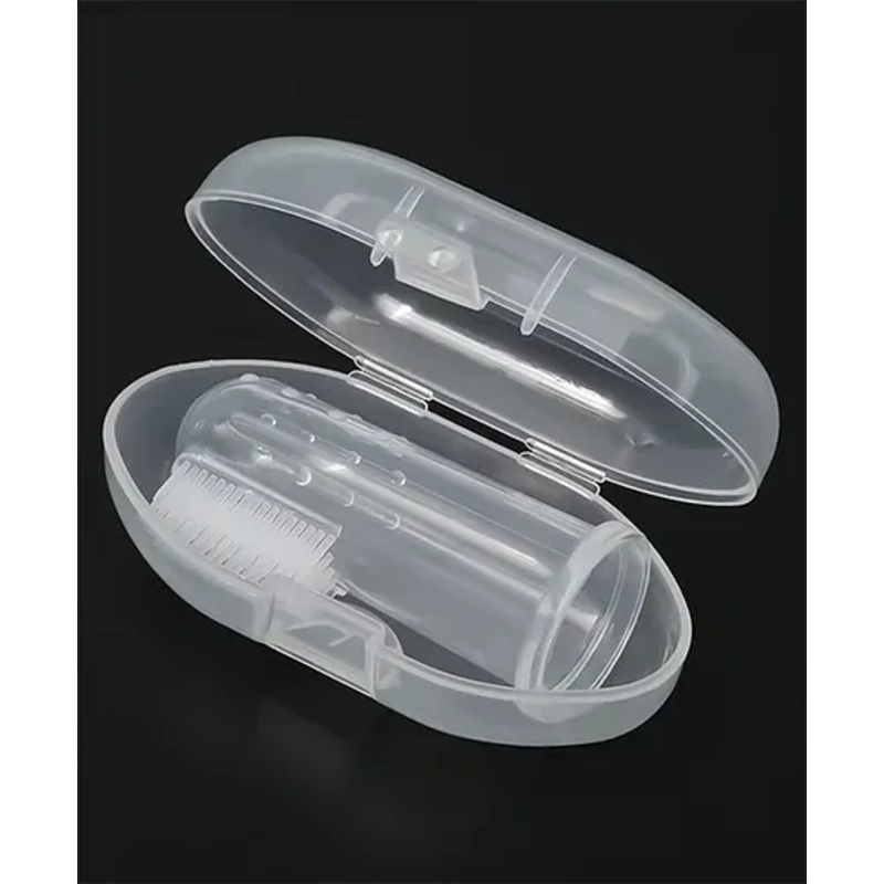 MIHAR ESSENTIALS Mihar Silicone Figure Brush With Case – White