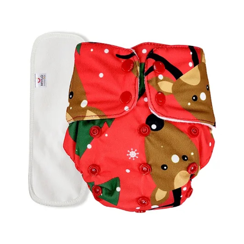 Mylo Baby Freesize Adjustable Cloth Diapers with 1 Free Insert Oeko Tex Certified – Celebration