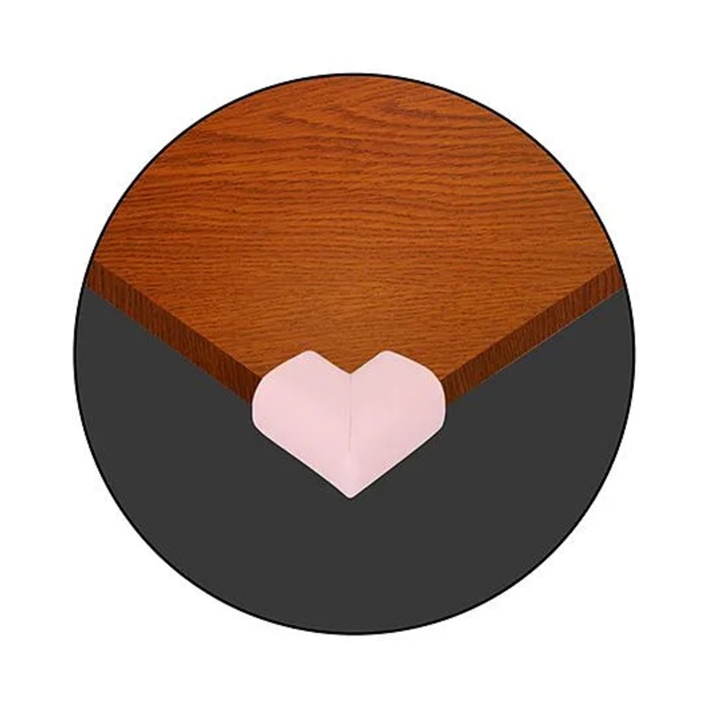 Safe-O-Kid L-Shaped Small Corner Cushions Pack of 4 – Pink