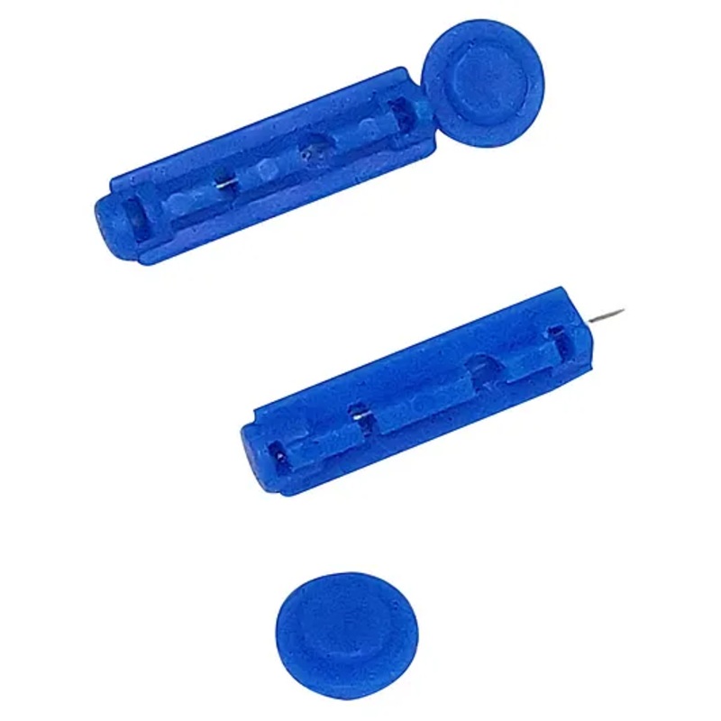 Sahyog Wellness Blue Round Lancet Device Needles – Pack of 800 Pieces