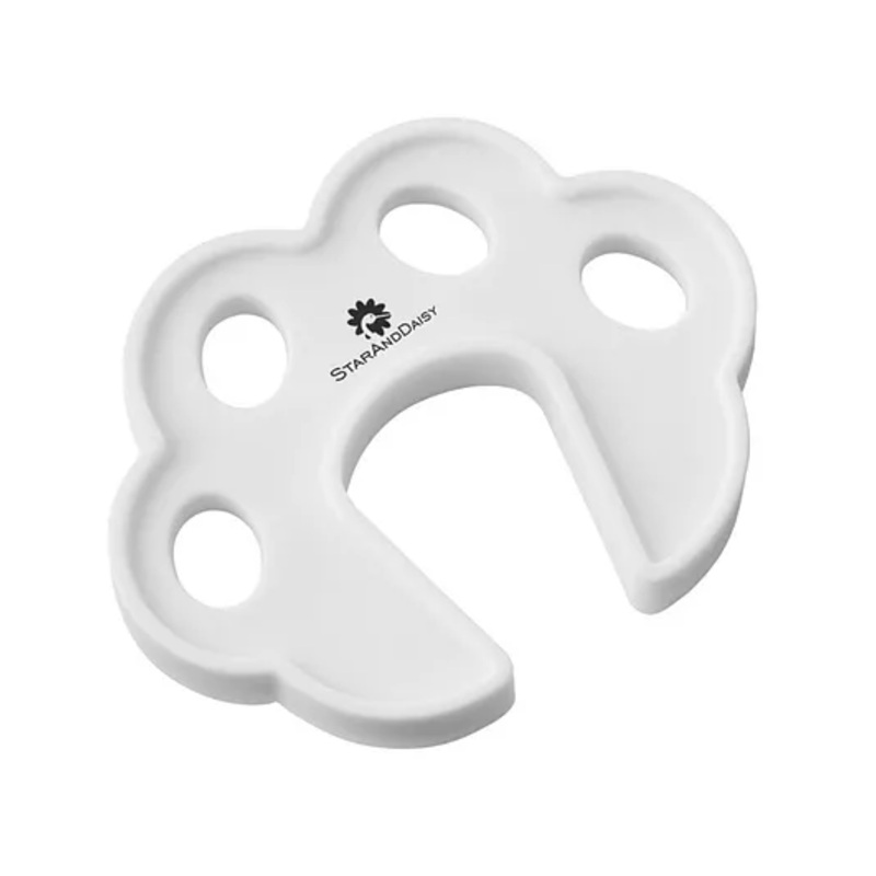 StarAndDaisy Door Pinch Guard Stopper For Kids & Baby Infant Toddler Safety And Accidental Door Lock Pinch Protector For Little Kids Fingers Count – White