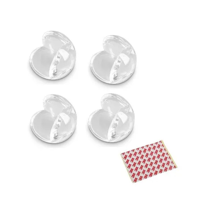 Syga Round Corner Guards Pack of 4 – Transparent