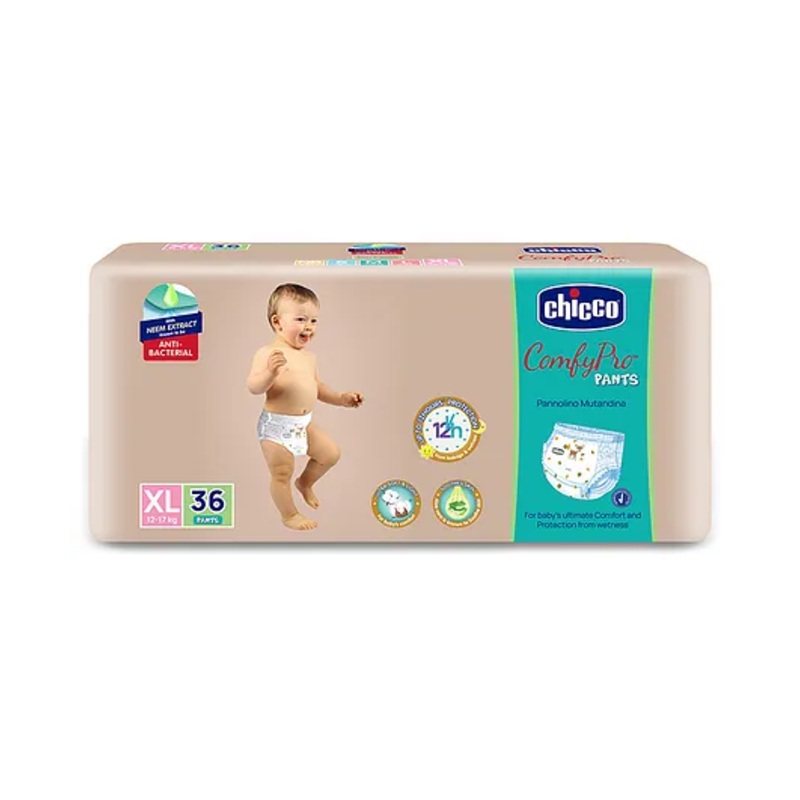 Chicco Comfypro Diaper Pants Extra Large – 36 Pieces