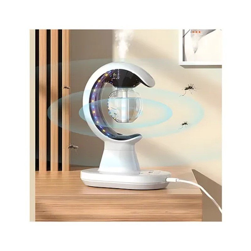 COZY VIBES Mosquito Repeller Lamp Electric Mosquito Repeller Humidifier Night Light Quiet Mosquito Lamp for Bedroom, Office, Nursury Room, Living Room – PACK OF 1 – COLOR MAY VARY