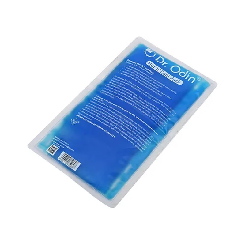 Dr Odin Transparent Hot & Cool Gel Pack For Pain Relief, Designed For Hot & Cold Therapy-Blue