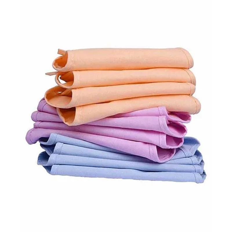 Mom’s Home Double Layered Cloth Nappies Pack of 10 – Multicolor
