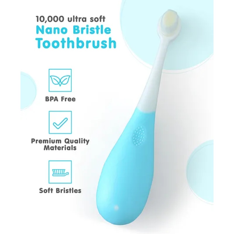 Nano Bristle Cotton Toothbrush – Green