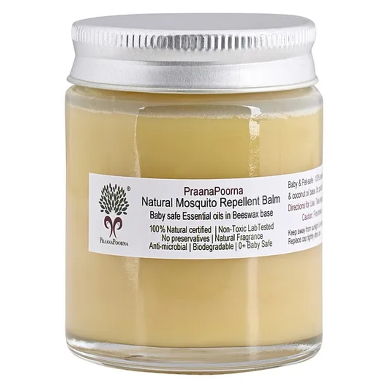 Praanapoorna Natural  Mosquito Repellent Balm-100g