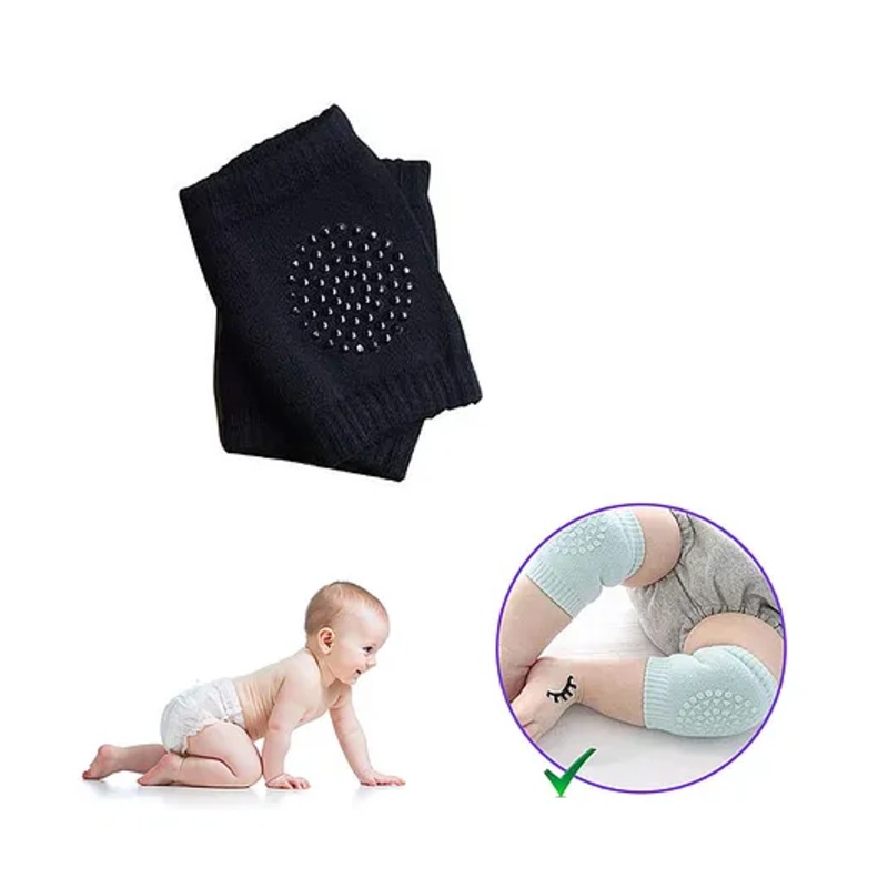 SAFE-O-KID (2 Pieces Extra thick, Soft Sponge Knee and Elbow Pads for Kids  Ultimate Comfort and Protection for Active Play  Protective Gear for Active Children – Black