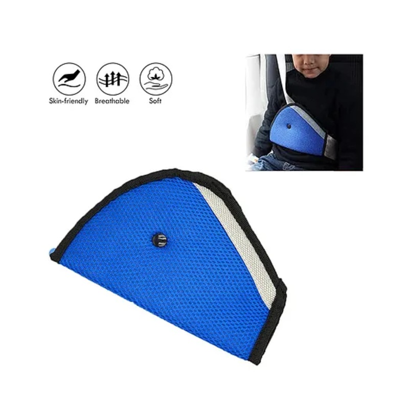 Safe-O-Kid Car Safety Seat Belt Holder – Secure Seat Belt Keeper for Car Seat, Prevents Strap Twisting, Protects Neck, and Safeguards Kids from Car Belt Discomfort