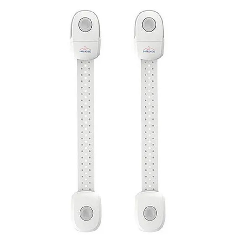 Safe-O-Kid Multipurpose Safety Lock Pack of 2 – Grey