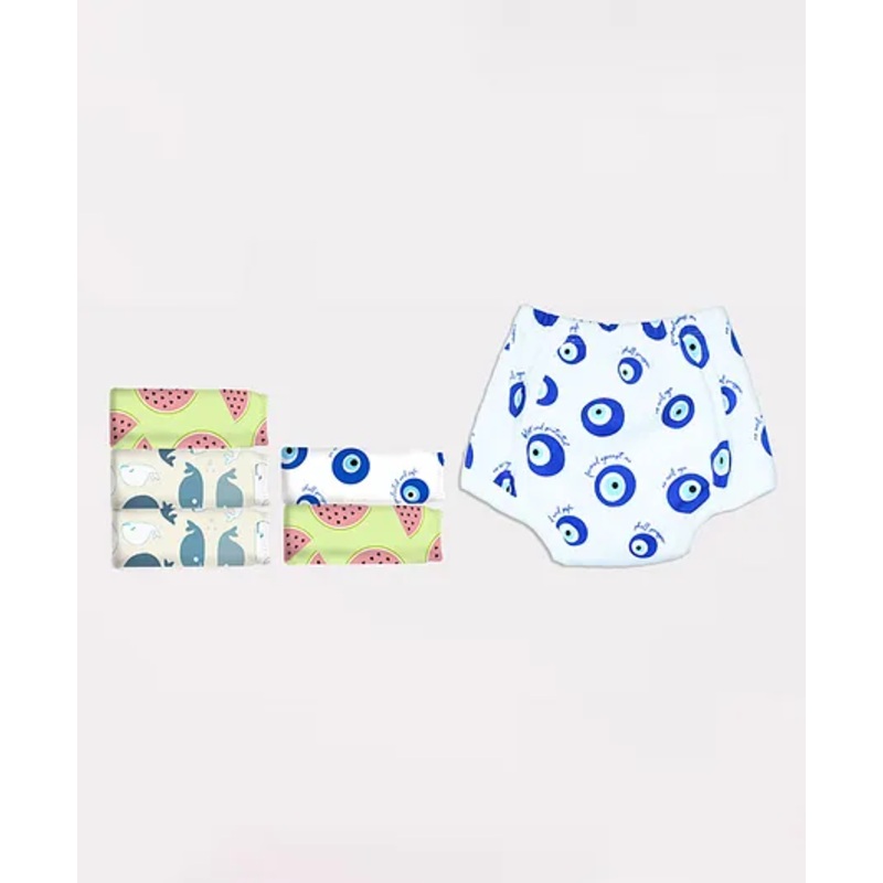 Snugkins Potty Training Pants for Kids. (Size 1, Fits 1-2 Years) – Pack 6