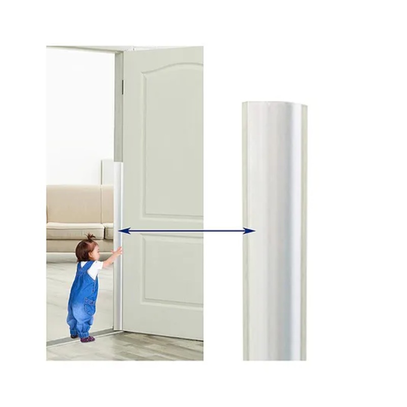StarAndDaisy Finger Pinch Door Guard Shield for 90 & Probably 180 Degree Doors (180 x 120 cm) – White