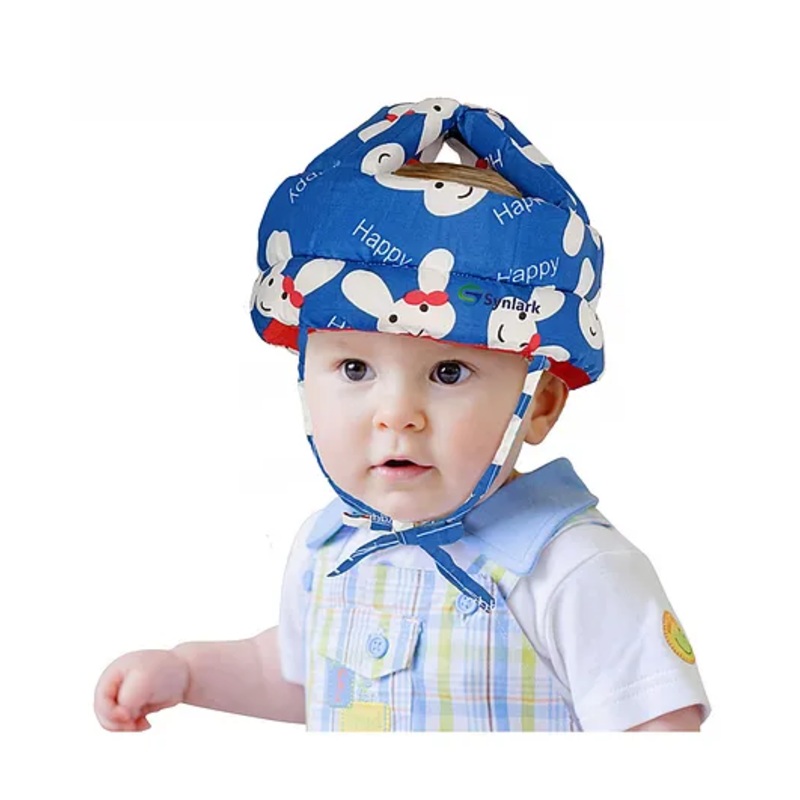 Synlark Baby Safety Helmet Adjustable Size Baby Learn to Walk – RoyalBlue