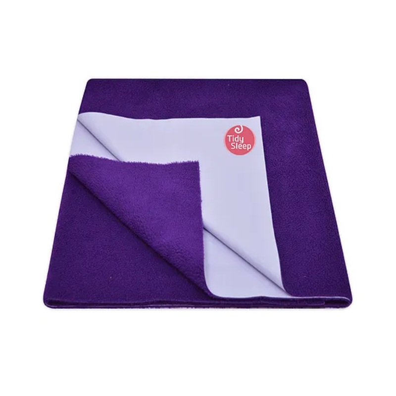 Tidy Sleep Ultra Absorbent Bed Protector Medium – Plum