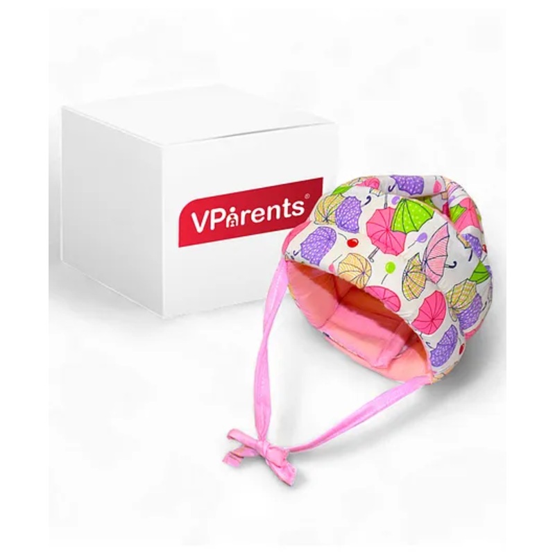 Vparents Chunky Baby Head Protector for Safety with Proper Air Ventilation & Corner Guard Protection – Pink