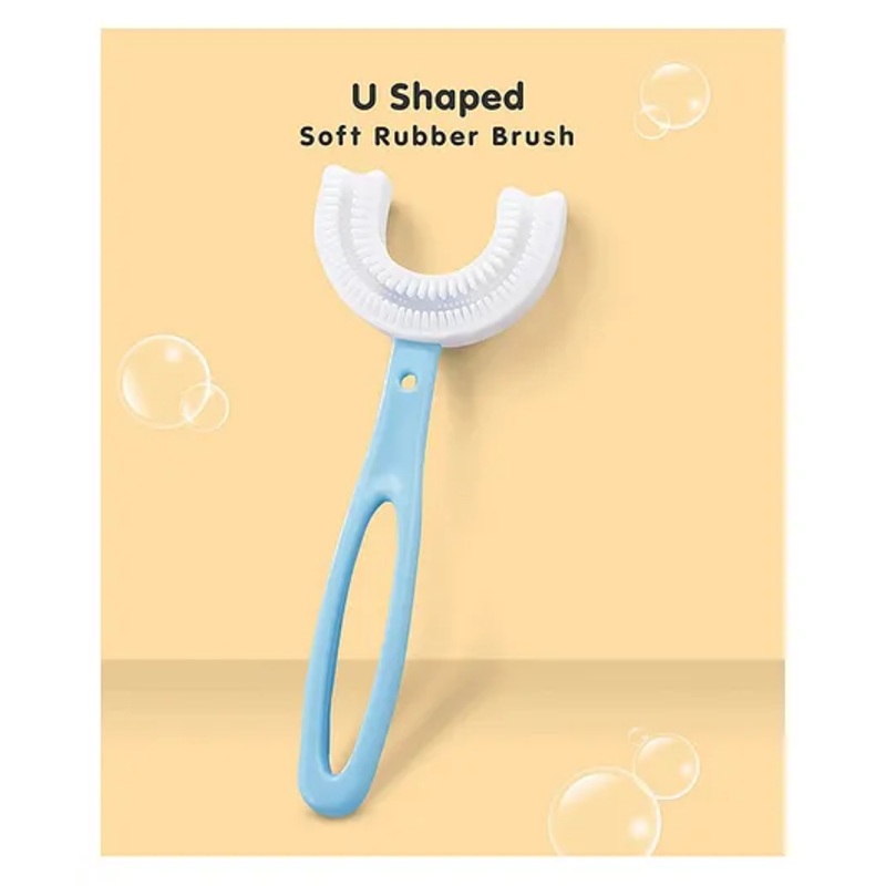 Baby Miniature U – Shape Toothbrush – Blue