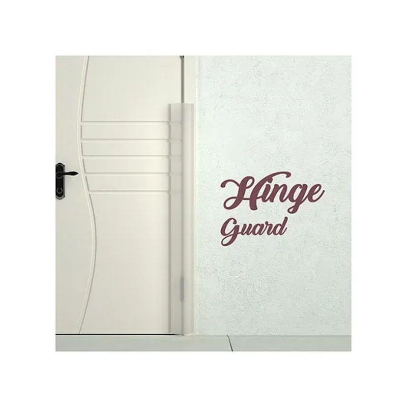 BabySafeHouse Finger Pinch Door Protector Single Strip – White