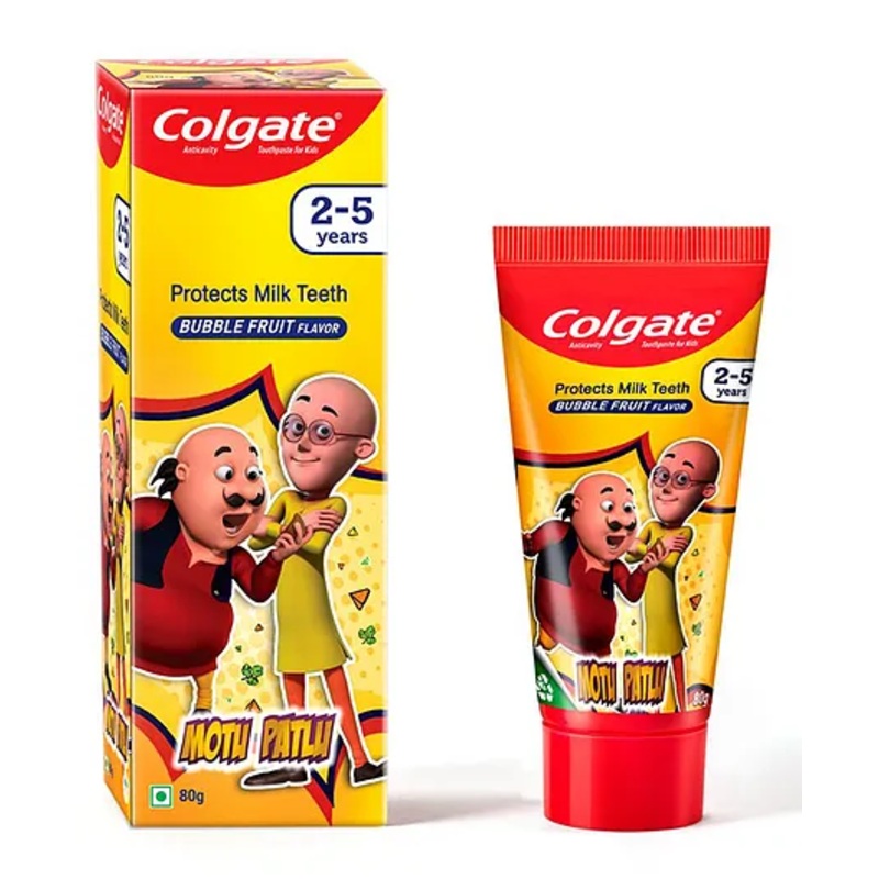 Colgate Bubblefruit Flavour Toothpaste Tube – 80 gm