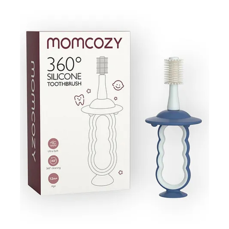 Momcozy Baby Toothbrush Tooth Brush Blue