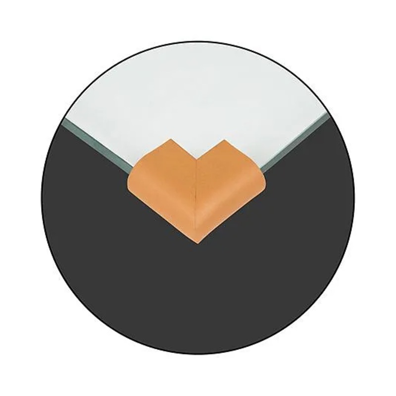 Safe-O-Kid  U-Shaped Small Corner Cushions Pack Of 4 – Brown