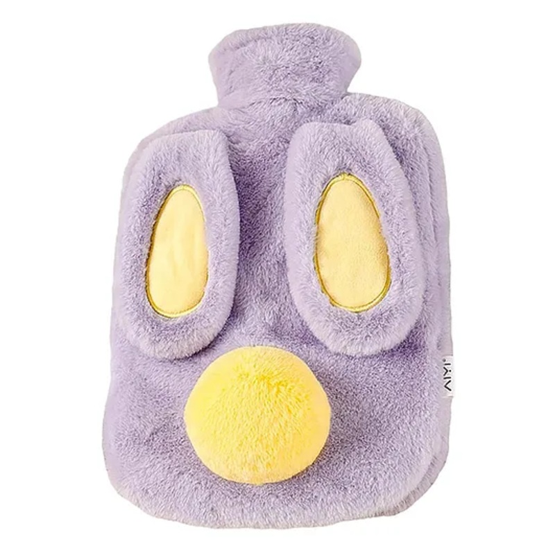 Sanjary Hot Water Bag with Design Soft Cover for Pain Relief 1000 ml )Color May Vary)