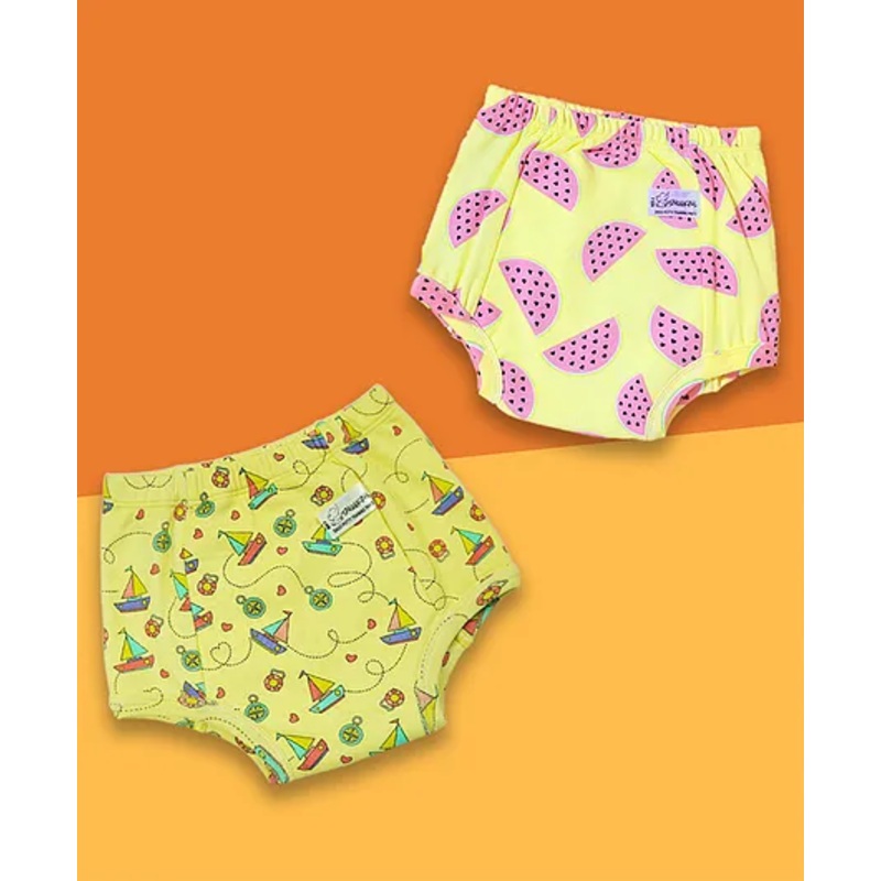 Snugkins – Snug Potty Training Pull-up Pants for Babies Reusable Potty Training Underwear   (Size 0, Fits 2 – 12 months) – Pack of 2