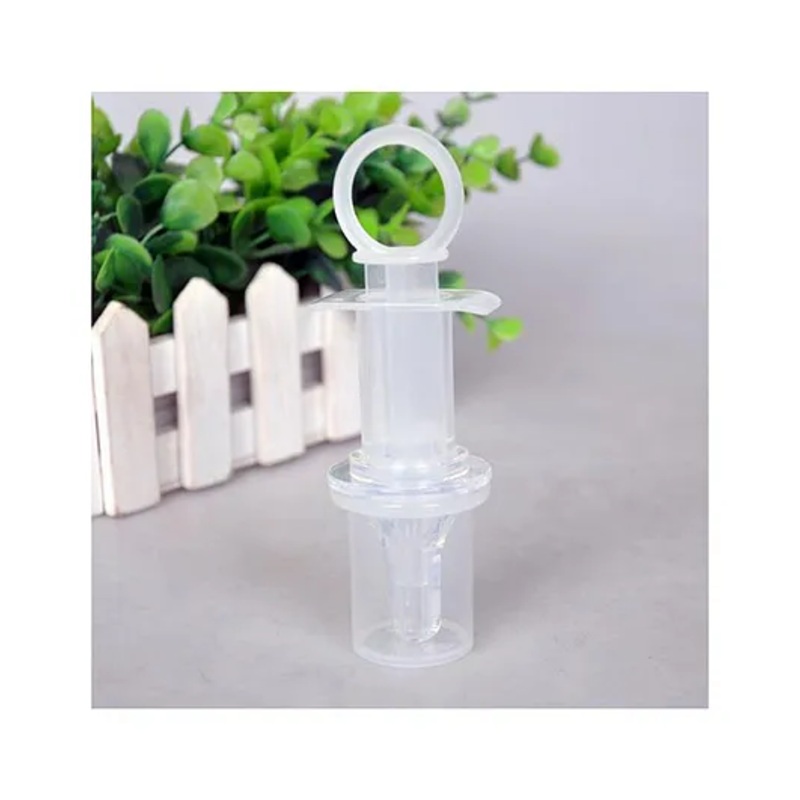 The Little Lookers Baby Dispenser Needle Feeder Medicine Dropper – White
