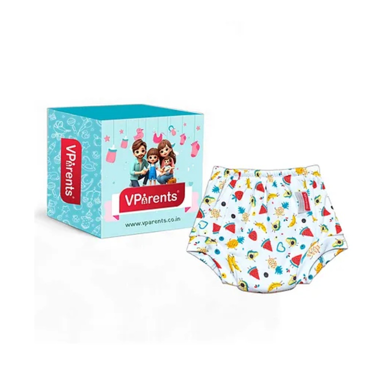 VParents Padded Underwear for Babies and Toddlers with 3 Layers of Cotton Padding Potty Training  Pull Up & Diaper-Free Time (2 – 3 years Boat) (Print may vary)