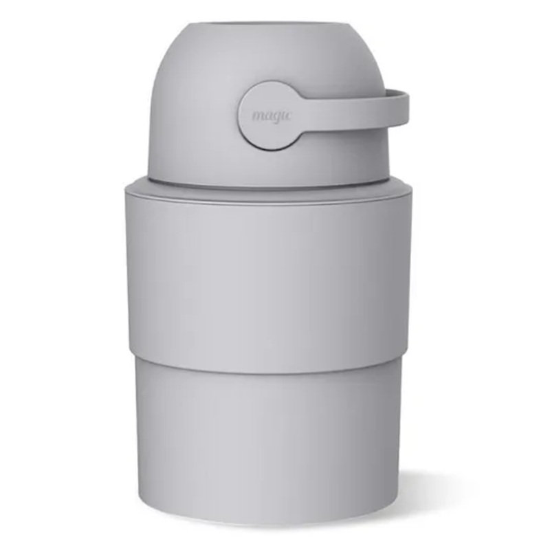 Magic Heka M Foldable Diaper Pail – Concrete