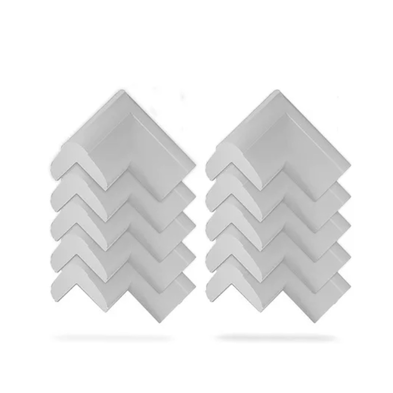 StarAndDaisy Baby Proofing Corner Guards – Pack of 10 Pre-Taped Edge Guards for Baby Safety Cushion Edge Protectors for Sharp Edges & Furniture Corners – Grey