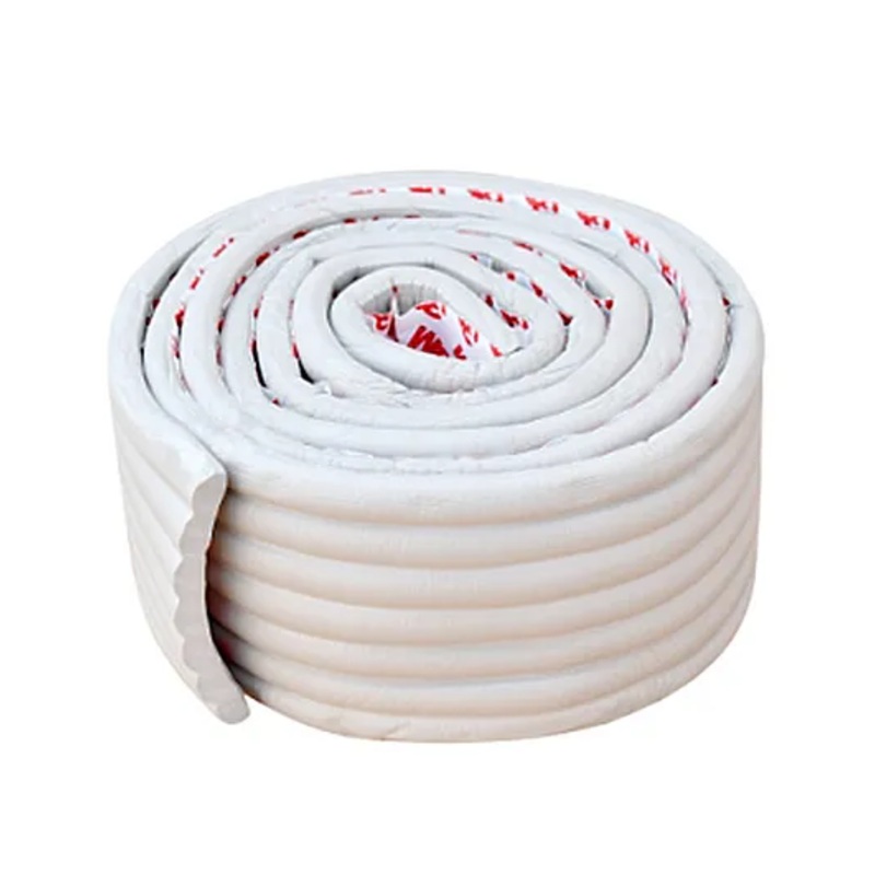 THE LITTLE LOOKERS Baby Proofing Edge Guard Roll – White