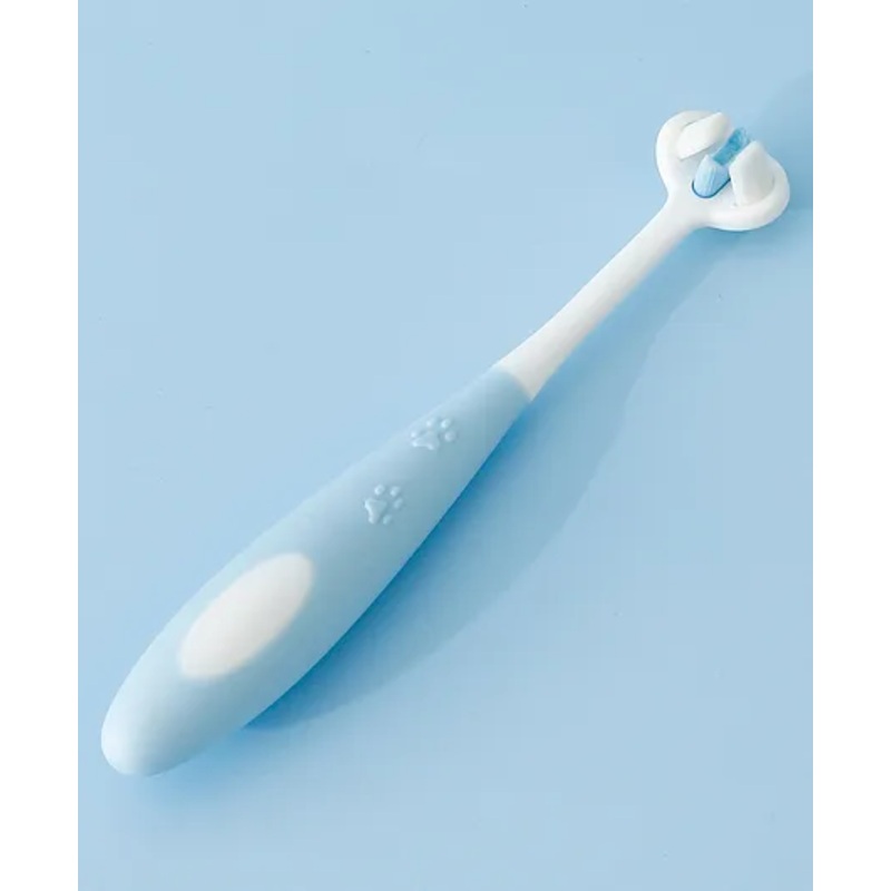 Tooth Brush with Ultra Soft Bristles with Paw Design – Blue