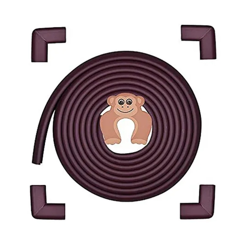 Baybee Baby Proofing Edge and Corner Guards – Brown
