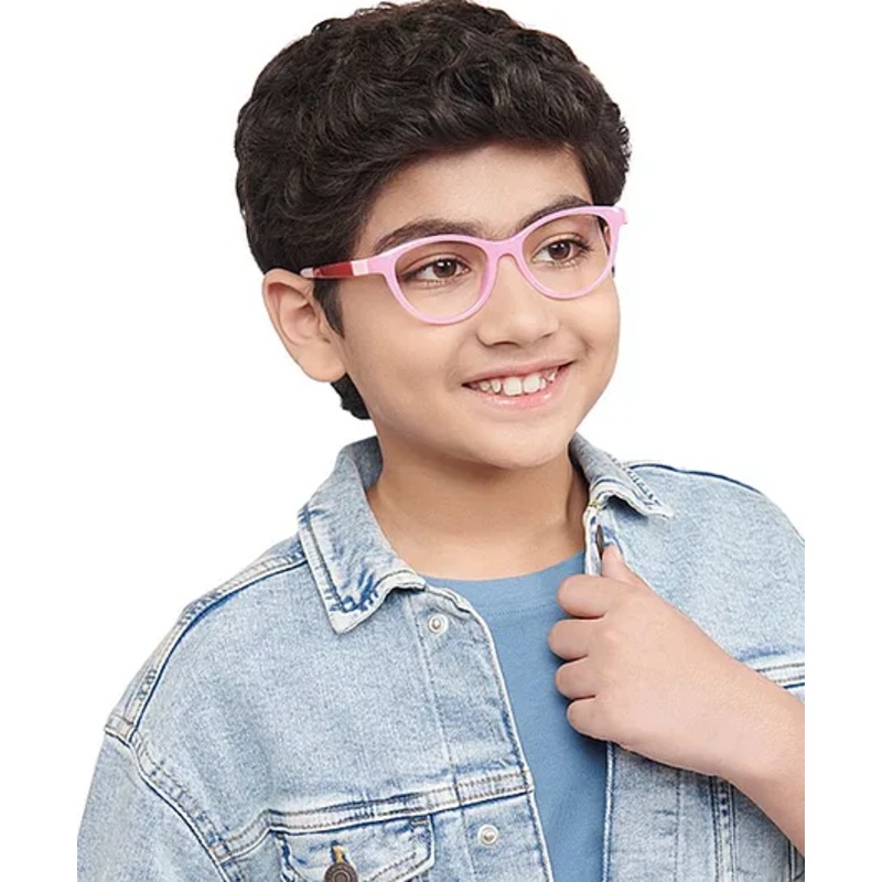 Hooper By Lenskart E10042Ce C2 Full Rim Cat Eye Blue Block Computer Glasses – Pink