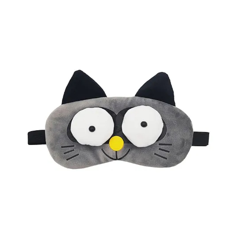 Jenna Cute 3D Cat Grey Sleeping Eye Shade Mask Cover – Grey