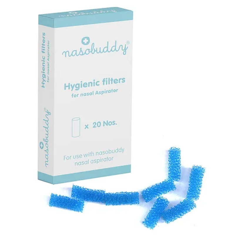 Nasobuddy Hygienic Filter Blue – Pack Of 20