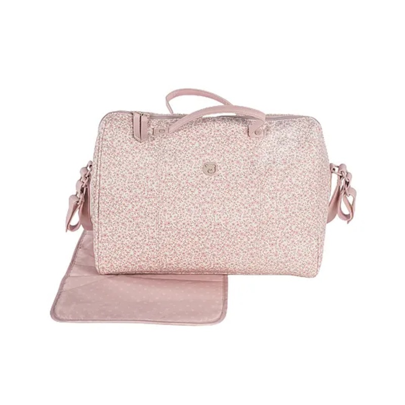 Pasito a Pasito Flower Mellow Diaper Changing Bag – Pink