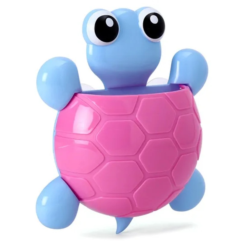 Tortoise Shaped Toothbrush Holder – Pink Blue
