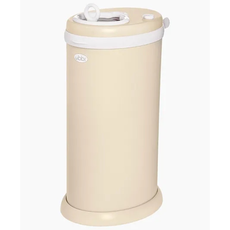 Ubbi Diaper Pail Oat Milk
