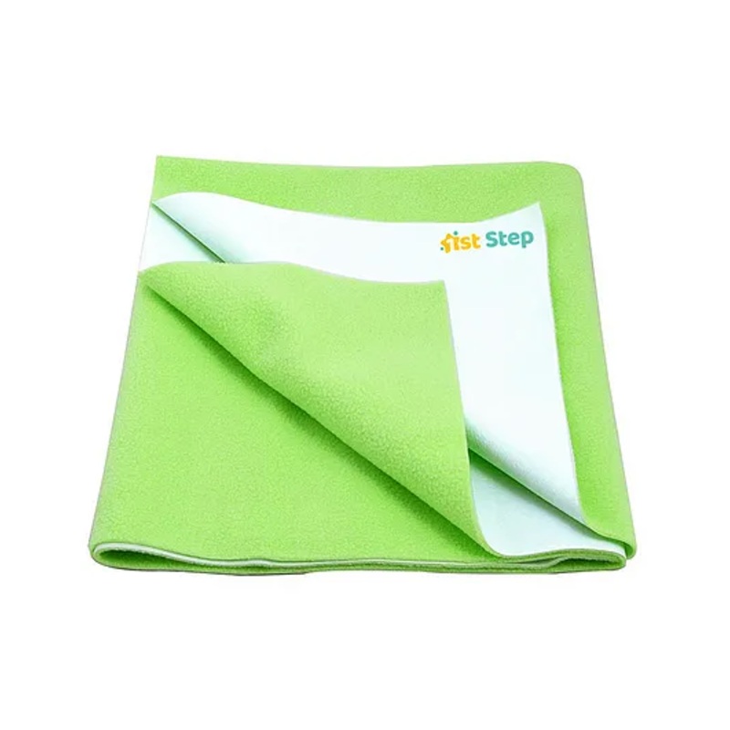 1st Step Extra Absorbent Dry Bed Protector Sheet Small – Green