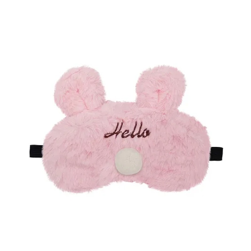 Jenna Fur Hello Pink Cute Sleeping Eye Mask