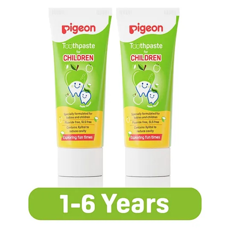Pigeon Children Toothpaste Apple Pack Of 2 – 45 gm