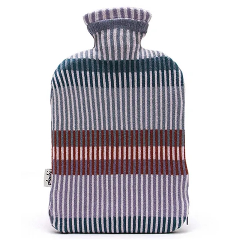 Pluchi Multicolor Stripe – Combed Cotton Hot Water Bottle Cover